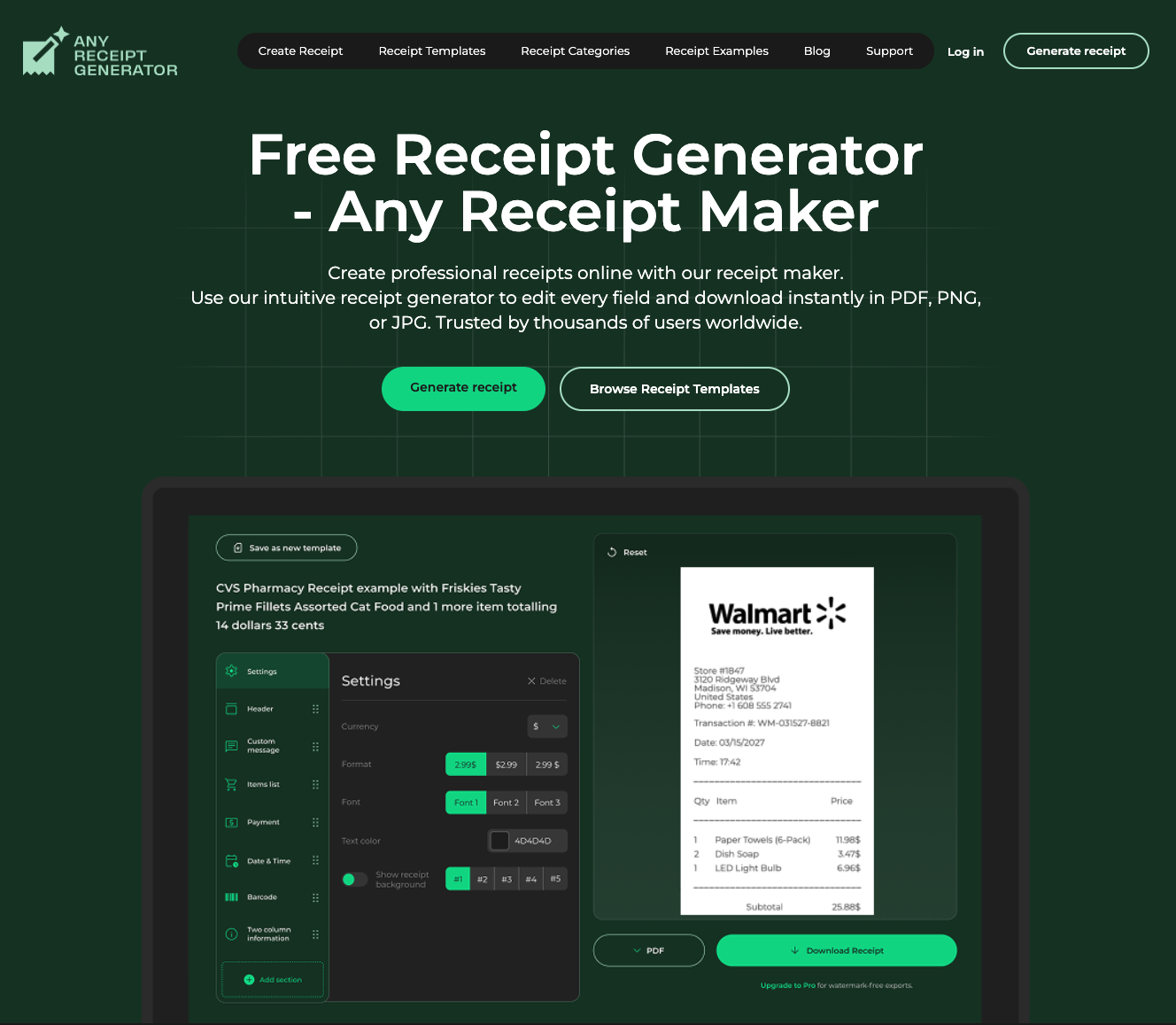anyreceiptgenerator.com — Gallery 1